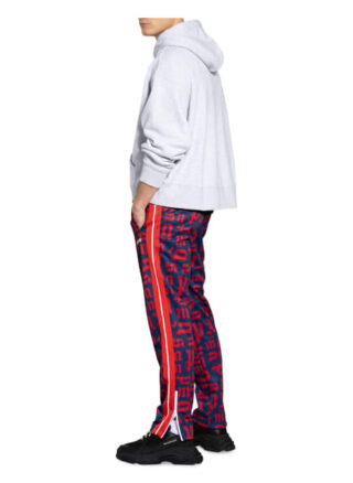 Palm Angels Oversized-Hoodie grau