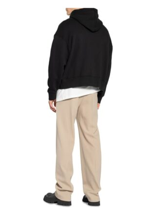Palm Angels Oversized-Hoodie Herren, Schwarz