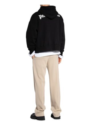Palm Angels Oversized-Hoodie Herren, Schwarz