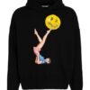 Palm Angels Oversized-Hoodie Herren, Schwarz