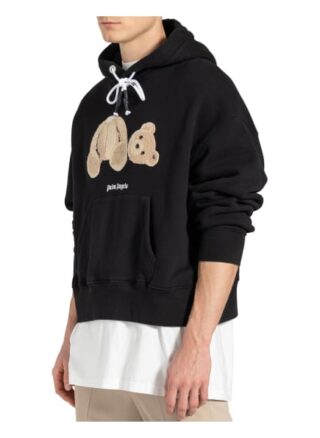 Palm Angels Oversized-Hoodie schwarz