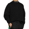 Palm Angels Oversized-Longsleeve schwarz
