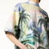 Palm Angels Oversized-Shirt beige