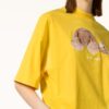 Palm Angels Oversized-Shirt gelb