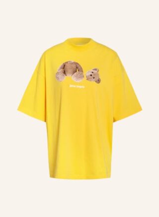 Palm Angels Oversized-Shirt gelb