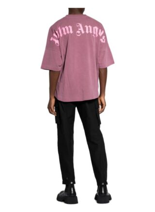 Palm Angels Oversized-Shirt rosa