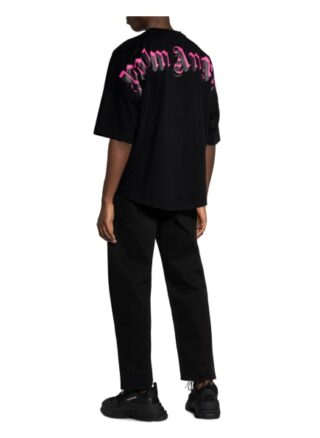Palm Angels Oversized-Shirt schwarz