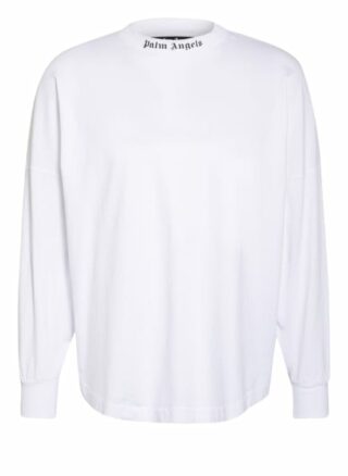 Palm Angels Oversized-Shirt weiss