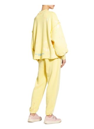 Palm Angels Oversized-Sweatshirt Palm Tree gelb
