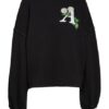 Palm Angels Oversized-Sweatshirt schwarz