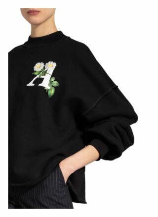 Palm Angels Oversized-Sweatshirt schwarz