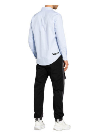 Palm Angels Oxfordhemd Regular Fit blau