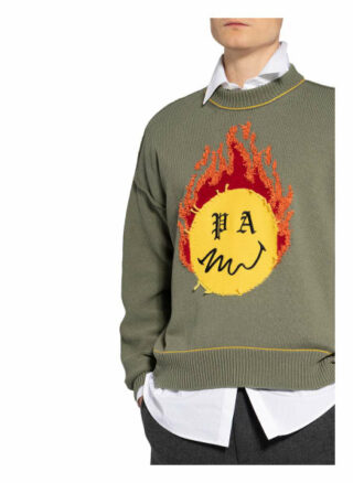 Palm Angels Pullover gelb
