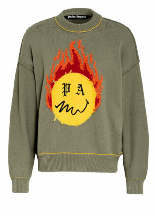 Palm Angels Pullover gelb