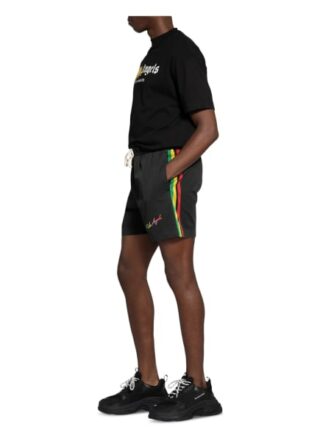 Palm Angels Shorts Herren, Schwarz