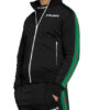 Palm Angels Sweatjacke Mit Galonstreifen schwarz