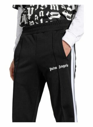 Palm Angels Sweatpants Mit Galonstreifen schwarz