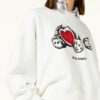 Palm Angels Sweatshirt weiss