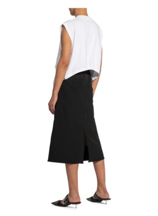Palm Angels T-Shirt Mit Cut-Out weiss