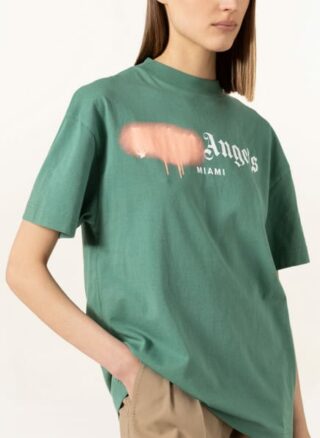 Palm Angels T-Shirt gruen