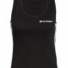 Palm Angels Tanktop Mit Galonstreifen schwarz