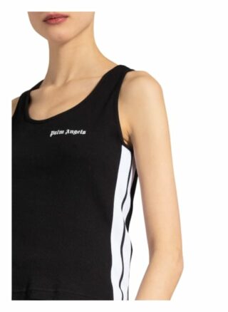 Palm Angels Tanktop Mit Galonstreifen schwarz