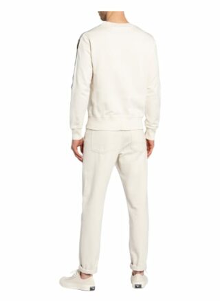Parajumpers Sweatshirt Armstrong Mit Galonstreifen weiss