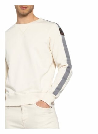 Parajumpers Sweatshirt Armstrong Mit Galonstreifen weiss