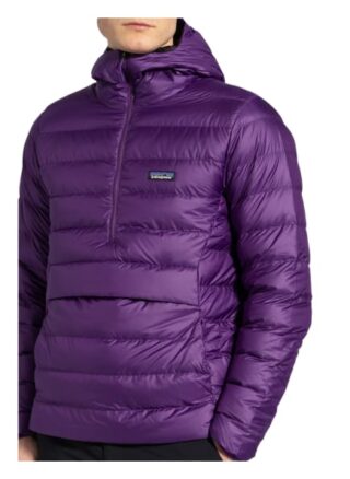 Patagonia Daunen-Schlupfjacke violett