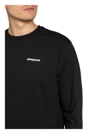 Patagonia Longsleeve P-6 schwarz