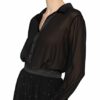 Patrizia Pepe Bluse schwarz