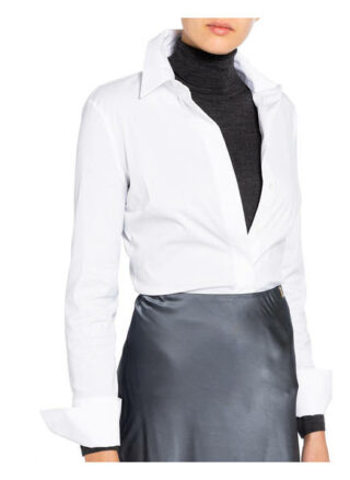Patrizia Pepe Body-Bluse weiss