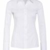 PATRIZIA PEPE Hemdbluse Damen, Weiß