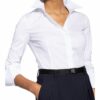 PATRIZIA PEPE Hemdbluse Damen, Weiß