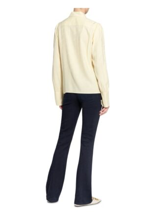 Patrizia Pepe Jacquardbluse gelb