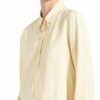 Patrizia Pepe Jacquardbluse gelb