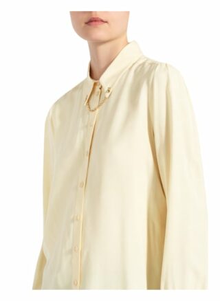 Patrizia Pepe Jacquardbluse gelb