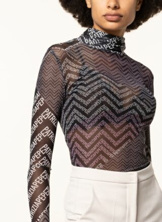 Patrizia Pepe Longsleeve Mit Rollkragen schwarz