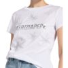 Patrizia Pepe T-Shirt Mit Glitzergarn weiss