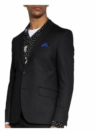 Paul Anzugsakko Slim Fit schwarz
