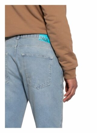 Paul Destroyed Jeans Louis Tapered Fit blau