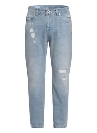 Paul Destroyed Jeans Louis Tapered Fit blau