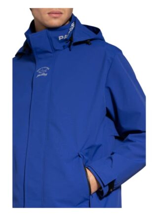 Paul & Shark Jacke Mit Abnehmbarer Kapuze blau