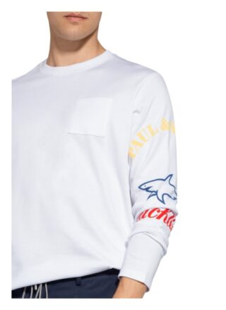 PAUL & SHARK Longsleeve Herren, Weiß