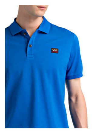 PAUL & SHARK Pique-Poloshirt Herren, Blau