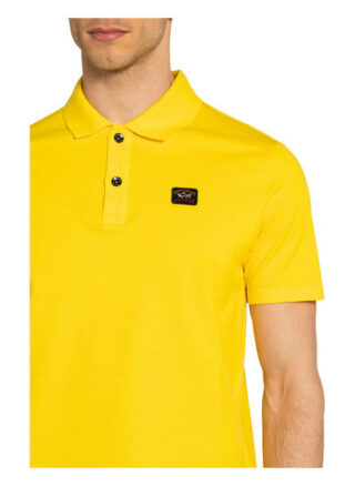 PAUL & SHARK Piqué-Poloshirt Herren, Gelb