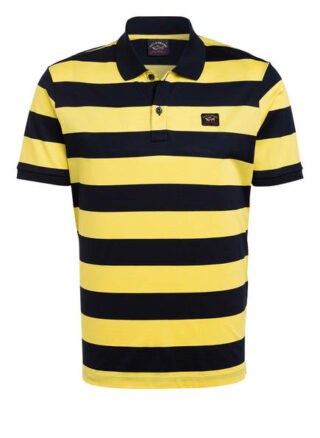 PAUL & SHARK Piqué-Poloshirt Herren, Gelb