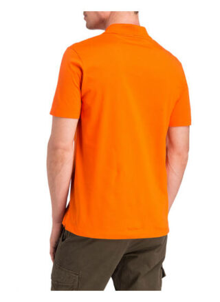 PAUL & SHARK Piqué-Poloshirt Herren, Orange