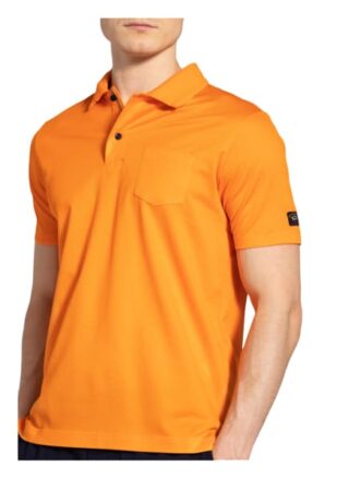 PAUL & SHARK Piqué-Poloshirt Herren, Orange