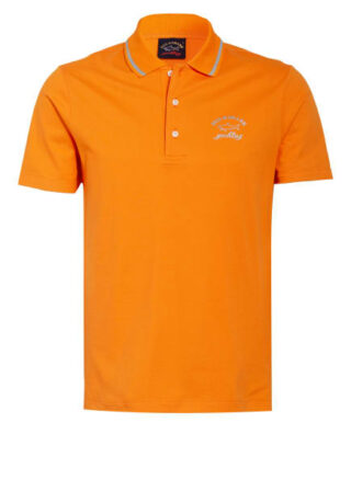 PAUL & SHARK Piqué-Poloshirt Herren, Orange
